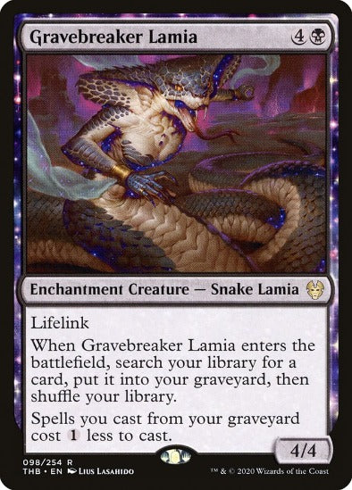 Gravebreaker Lamia - Rare - Theros Beyond Death