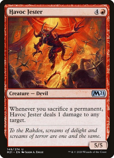 Havoc Jester - Uncommon - Core Set 2021