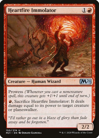 Heartfire Immolator - Uncommon - Core Set 2021