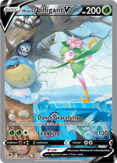 Hisuian Lilligant V 163/189 - Alt Art Ultra Rare - Astral Radiance