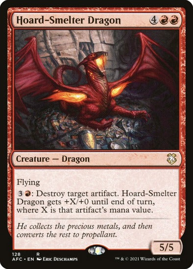Hoard-Smelter Dragon - Rare - Forgotten Realms Commander