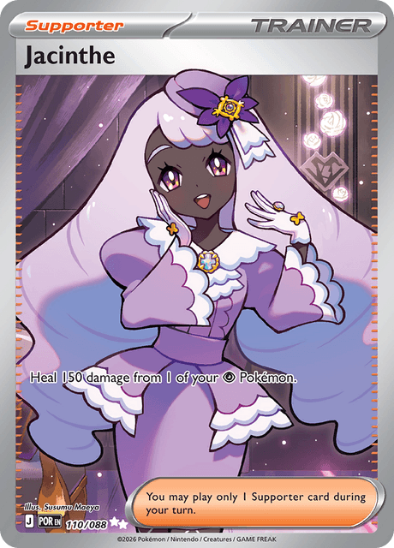 Jacinthe 110/088 - Full Art Ultra Rare - Mega Evolution: Perfect Order