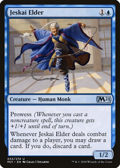 Jeskai Elder - Uncommon - Core Set 2021