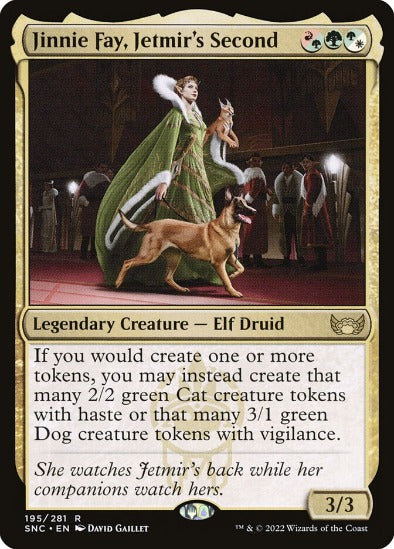Jinnie Fay, Jetmir's Second - Foil Rare - Streets of New Capenna