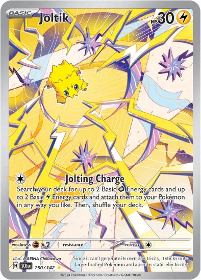 Joltik 150/142 - Illustration Rare - Scarlet & Violet Stellar Crown