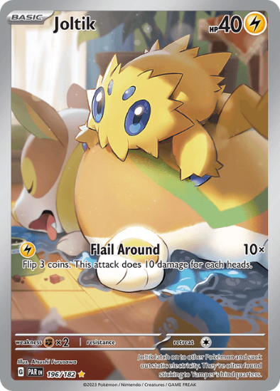 Joltik 196/182 - Illustration Rare - Scarlet & Violet Paradox Rift