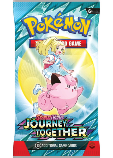 Pokémon TCG x1 Scarlet & Violet Journey Together Booster Pack - Random Pack Artwork