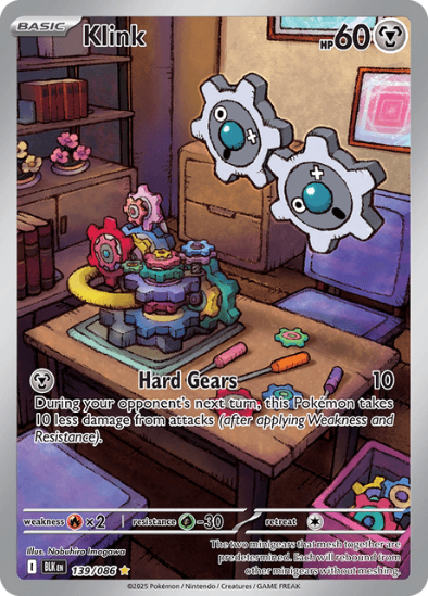 Klink 139/086 - Illustration Rare - Scarlet & Violet: Black Bolt