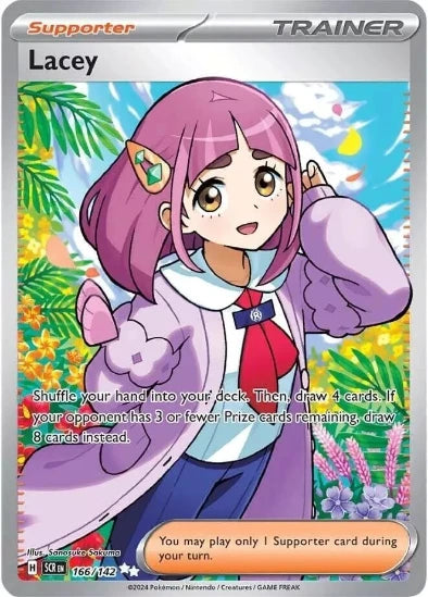 Lacey 166/142 - Full Art Ultra Rare - Scarlet & Violet Stellar Crown