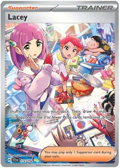 Lacey 172/142 - Special Illustration Rare - Scarlet & Violet Stellar Crown