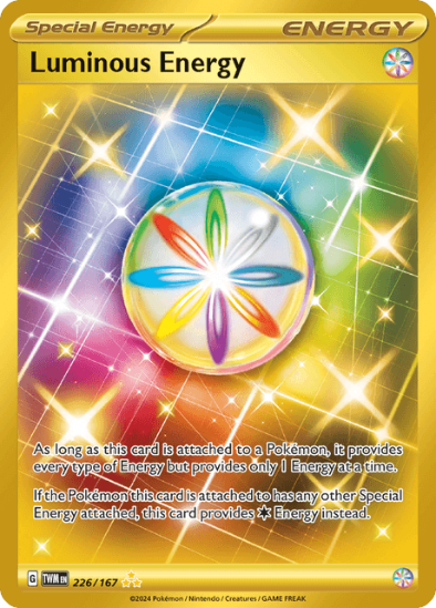 Luminous Energy 226/167 - Gold Secret Rare - Scarlet & Violet Twilight Masquerade