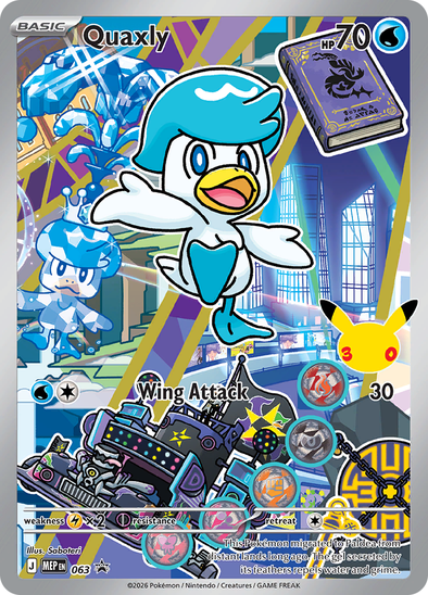 Quaxly MEP 063 - Illustration Rare - Mega Evolution Black Star Promo