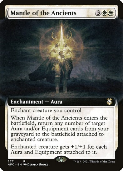 Mantle of the Ancients - Extended Art Rare - Forgotten Realms Commander