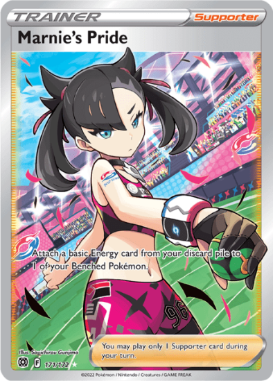 Marnie's Pride 171/172 - Full Art Ultra Rare - Brilliant Stars