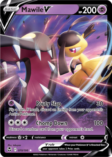 Mawile V 070/195 - Ultra Rare - Silver Tempest