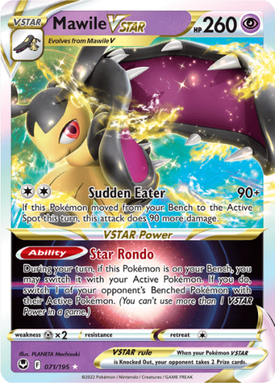 Mawile VSTAR 071/195 - Ultra Rare - Silver Tempest