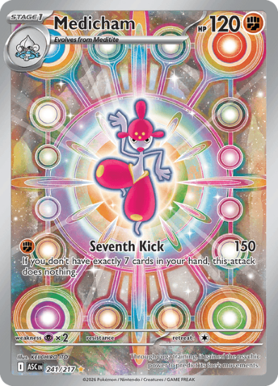 Medicham 241/217 - Illustration Rare - Mega Evolution: Ascended Heroes