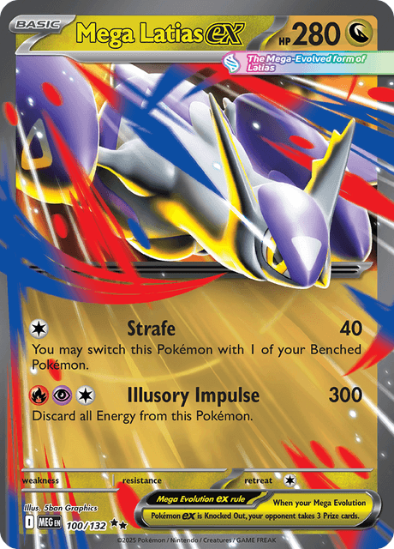 Mega Latias ex 100/132 - Ultra Rare - Mega Evolution: Base Set