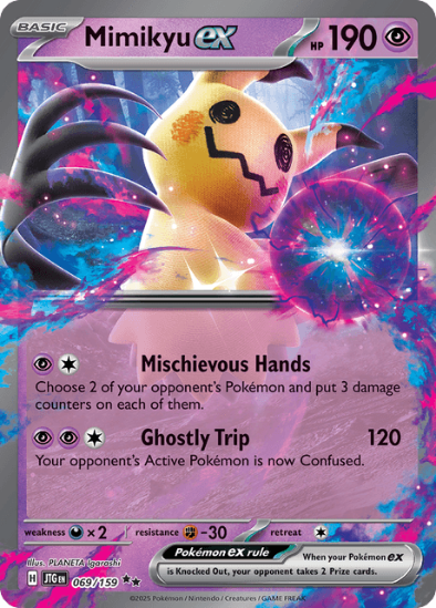 Mimikyu ex 069/159 - Ultra Rare - Scarlet & Violet Journey Together