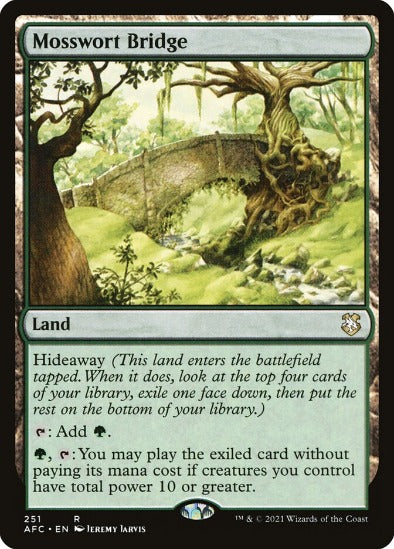 Mosswort Bridge - Rare - Forgotten Realms Commander