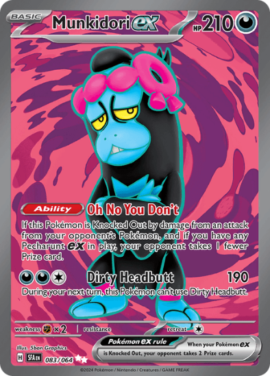 Munkidori ex 083/064 - Full Art Ultra Rare - Shrouded Fable