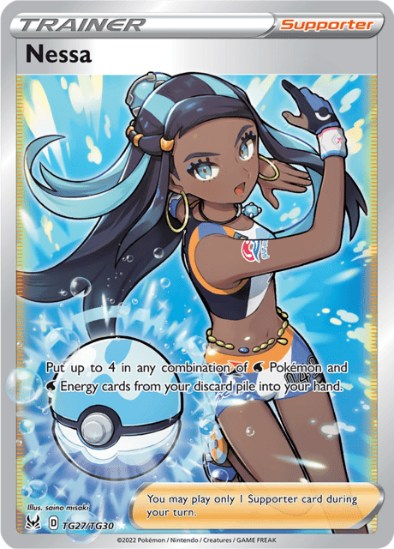 Nessa TG27/TG30 - Trainer Gallery Ultra Rare - Lost Origin