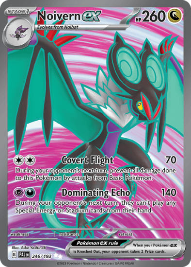 Noivern EX 246/193 - Full Art Ultra Rare - Scarlet & Violet Paldea Evolved