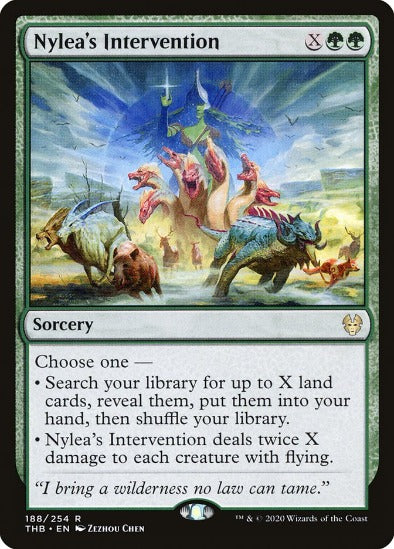 Nylea's Intervention - Rare - Theros Beyond Death