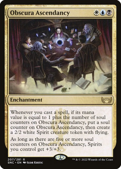 Obscura Ascendancy - Rare - Streets of New Capenna