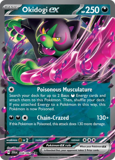 Okidogi ex 036/064 - Ultra Rare - Shrouded Fable