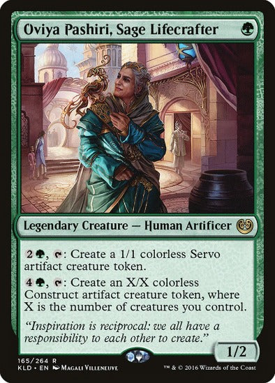 Oviya Pashiri, Sage Lifecrafter - Rare - Kaladesh