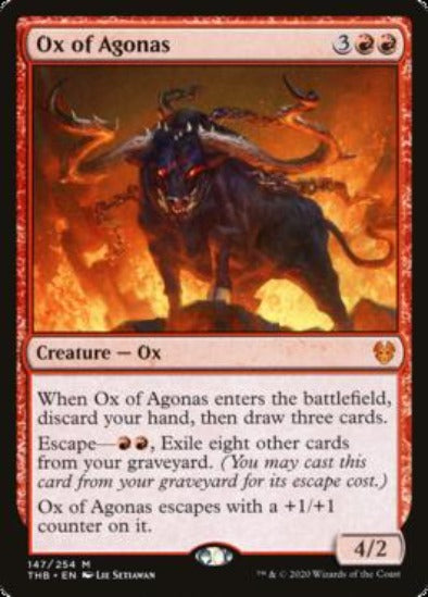 Ox of Agonas - Mythic Rare - Theros Beyond Death