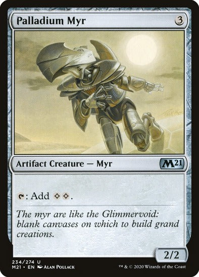 Palladium Myr - Uncommon - Core Set 2021