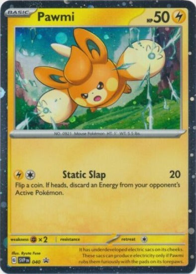 Pawmi SVP040 - Cosmos Holo Rare - Scarlet & Violet Black Star Promo