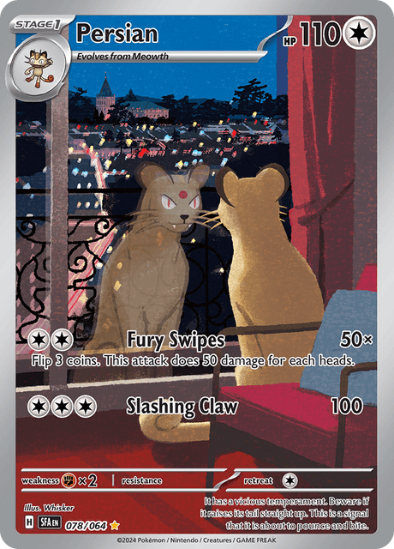 Persian 078/064 - Illustration Rare - Shrouded Fable