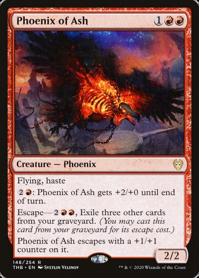 Phoenix of Ash - Rare - Theros Beyond Death