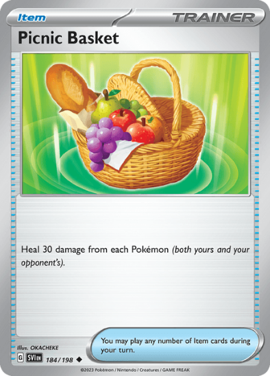 Picnic Basket 184/198 - Uncommon - Scarlet & Violet Base Set