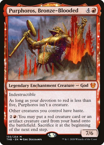 Purphoros, Bronze-Blooded - Mythic Rare - Theros Beyond Death