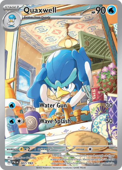 Quaxwell 207/193 - Illustration Rare - Scarlet & Violet Paldea Evolved