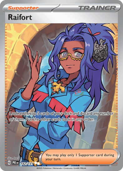 Raifort 142/131 - Full Art Ultra Rare - Scarlet & Violet: Prismatic Evolutions
