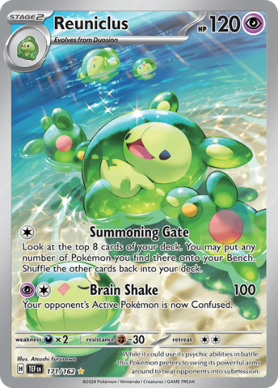 Reuniclus 171/162 - Illustration Rare - Scarlet & Violet Temporal Forces