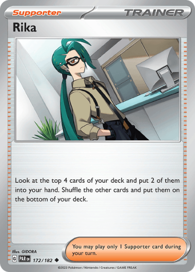 Rika 172/182 - Uncommon - Scarlet & Violet Paradox Rift