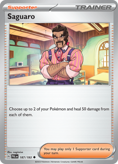 Saguaro 187/193 - Uncommon - Scarlet & Violet Paldea Evolved