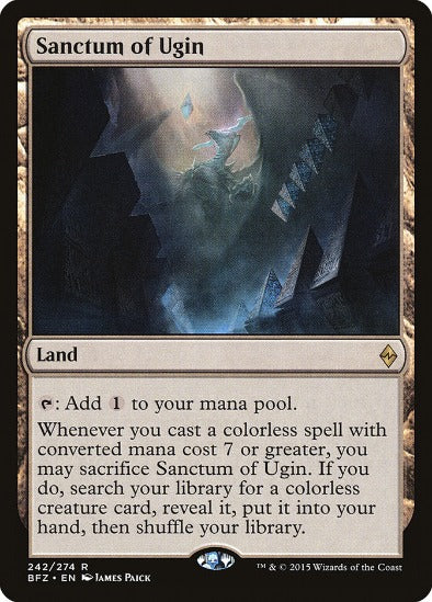 Sanctum of Ugin - Rare - Battle for Zendikar