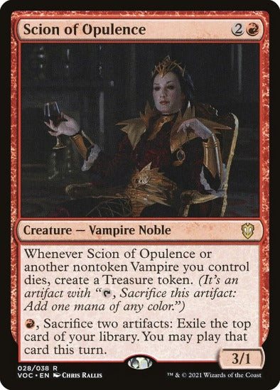 Scion of Opulence - Rare - Crimson Vow Commander