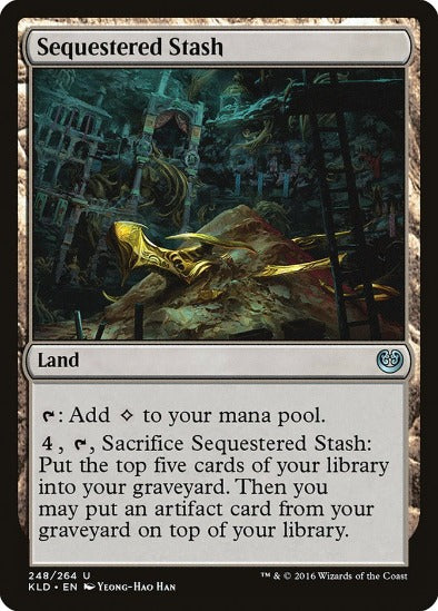 Sequestered Stash - Uncommon - Kaladesh