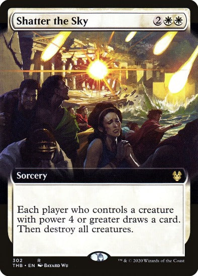 Shatter the Sky - Extended Art Rare - Theros Beyond Death