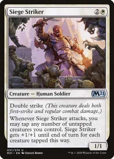 Siege Striker - Uncommon - Core Set 2021
