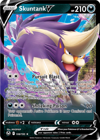Skuntank V 108/195 - Ultra Rare - Silver Tempest