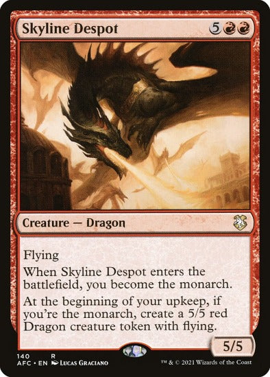 Skyline Despot - Rare - Forgotten Realms Commander